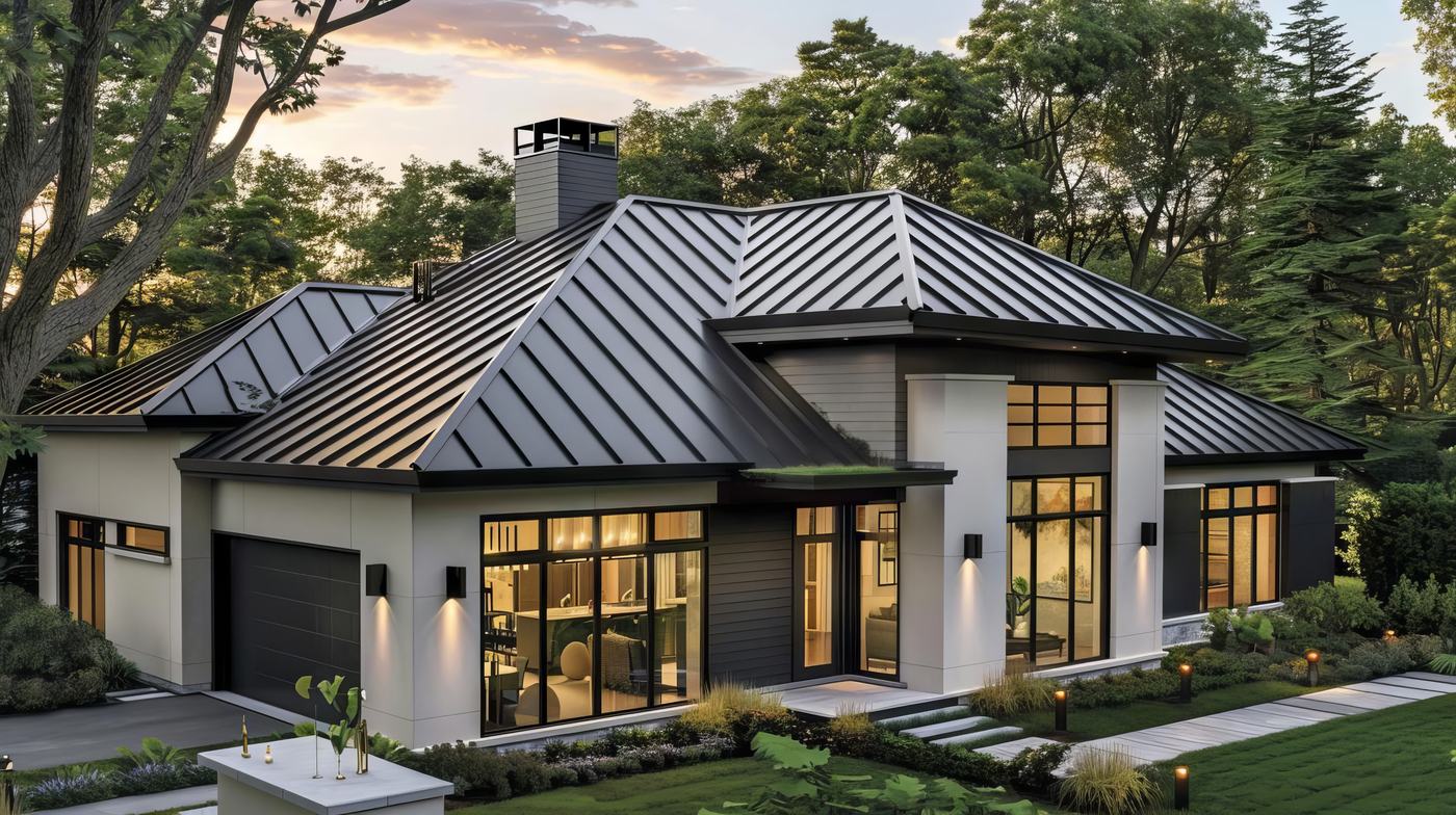 Metal roof